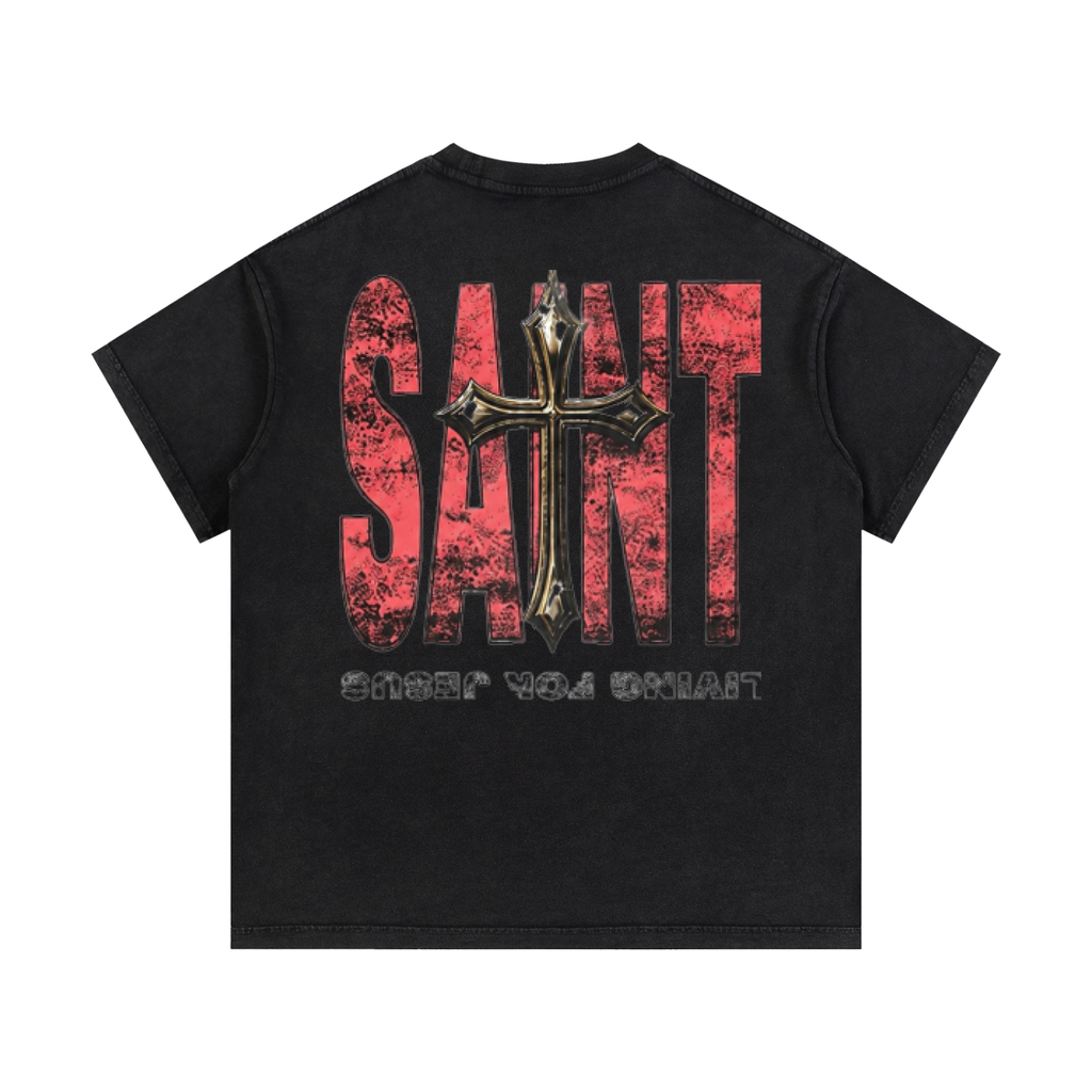Vintage Wash Cotton T-Shirt